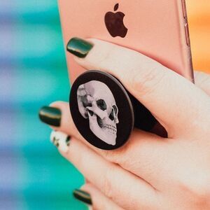Alas Poor Phone Grip Halloween Spooky Accessory Costume Haunt Life